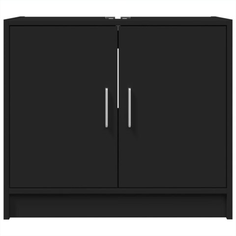 SZAFKA POD UMYWALKĘ CZARNA 63X29X55CM