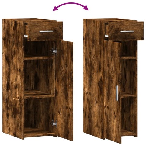 KOMODA PRZYDYMIONY DĄB 30X42,5X93CM