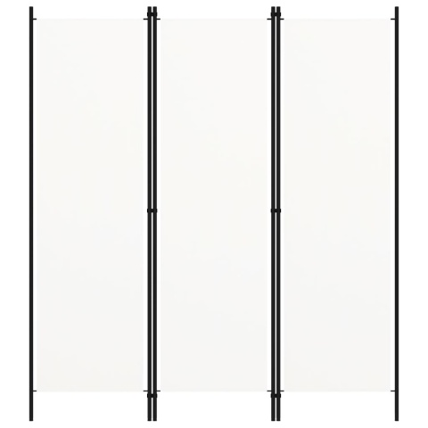 PARAWAN POKOJOWY DEKORACYJNY ŚCIANKA ZASŁONA BIAŁA 150X180CM