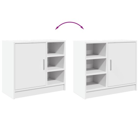 SZAFKA POD UMYWALKĘ BIAŁA 63X29X55CM