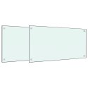 PANELE OCHRONNE DO KUCHNI BIAŁE 2 SZT. 80X50CM SZKŁO
