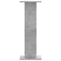 PODSTAWKI POD GŁOŚNIKI 2 SZT. SZAROŚĆ BETONU 30X30X80CM