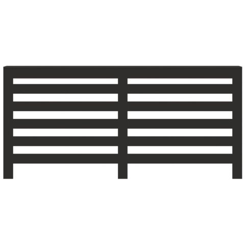 OSŁONA NA GRZEJNIK KALORYFER CZARNA 175X20X82CM