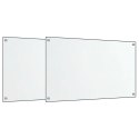 PANELE OCHRONNE DO KUCHNI PRZEZROCZYSTE 2 SZT. 70X40CM SZKŁO