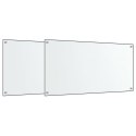 PANELE OCHRONNE DO KUCHNI PRZEZROCZYSTE 2 SZT. 80X60CM SZKŁO