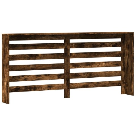 OSŁONA NA GRZEJNIK KALORYFER GRZEJNIKA KALORYFERA PRZYDYMIONY DĄB 175X20X82CM