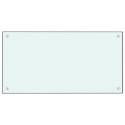 PANELE OCHRONNE DO KUCHNI BIAŁE 2 SZT. 80X40CM SZKŁO