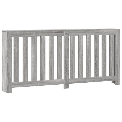 OSŁONA NA GRZEJNIK KALORYFER SZARY DĄB SONOMA 175X20X82CM