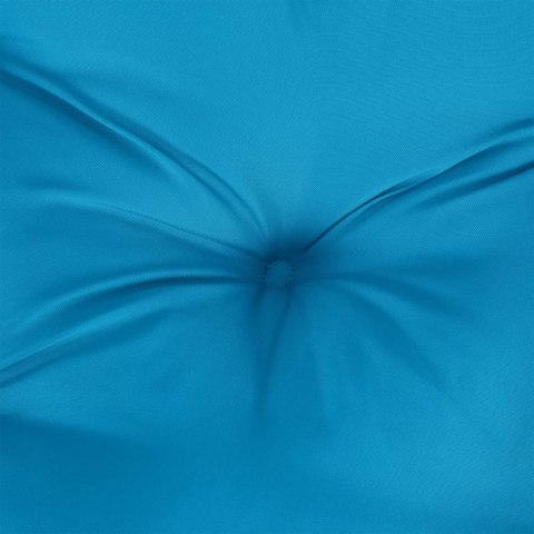 PODUSZKI NA SOFĘ Z PALET 2 SZT. NIEBIESKIE TKANINA