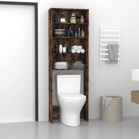 SZAFKA NA PRALKĘ TOALETĘ PRZYDYMIONY DĄB 64X24X190CM PRAKTYCZNA I STABILNA