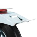 KÓŁKA SKRĘTNE Z PODWÓJNYMI HAMULCAMI 4 SZT. 200MM