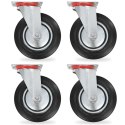 KÓŁKA SKRĘTNE 4 SZT. 200MM