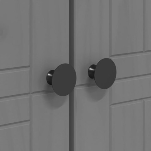 SZAFA BODO SZARA 99X53,5X173CM LITE DREWNO SOSNOWE