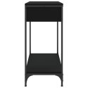 STOLIK KONSOLOWY CZARNY 75X34,5X75CM