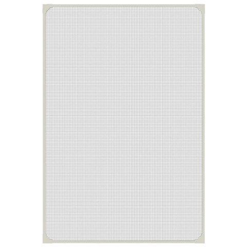 MOSKITIERA NA OKNO OKIENNA MAGNETYCZNA Z MAGNESEM MOCNA BIAŁA 80X120CM