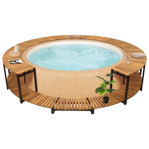 OBUDOWA DOMOWEGO SPA 273X53CM DREWNO AKACJOWE