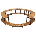 OBUDOWA DOMOWEGO SPA 273X53CM DREWNO AKACJOWE