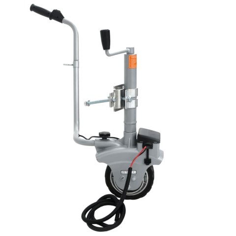 ALUMINIOWE KOŁO PODPOROWE/MANEWROWE DO PRZYCZEPY 12 V 350 W