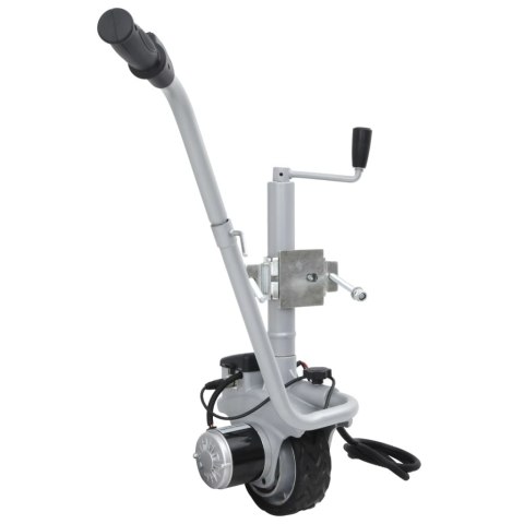 ALUMINIOWE KOŁO PODPOROWE/MANEWROWE DO PRZYCZEPY 12 V 350 W