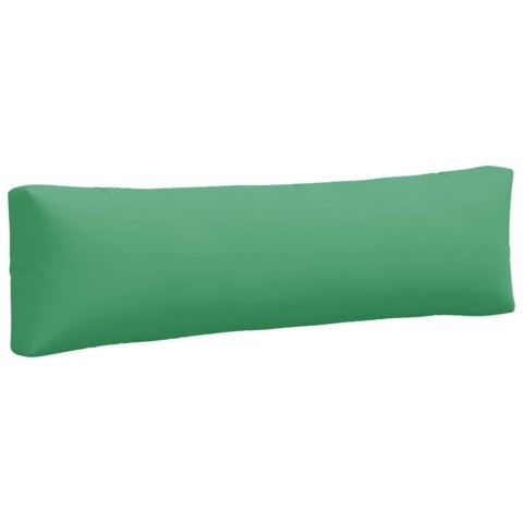 PODUSZKI NA SOFĘ Z PALET 2 SZT. ZIELONE TKANINA
