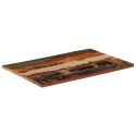 PROSTOKĄTNY BLAT STOŁU 60X90CM 25-27MM LITE DREWNO Z ODZYSKU