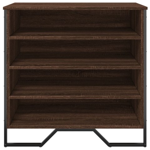 SZAFKA NA BUTY BRĄZOWY DĄB 80X38X78CM