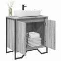 SZAFKA POD UMYWALKĘ SZARY DĄB SONOMA 60X35X60CM