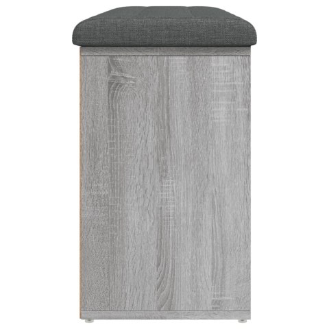 ŁAWKA NA BUTY SZARY DĄB SONOMA 102X32X50CM