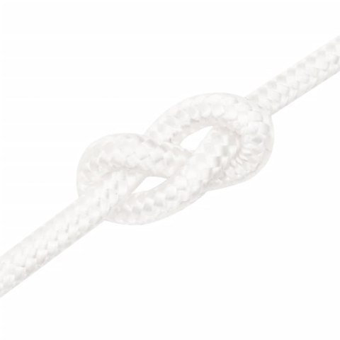 LINKA ŻEGLARSKA BIAŁA JEDNOLITA 12MM 25M POLIPROPYLEN