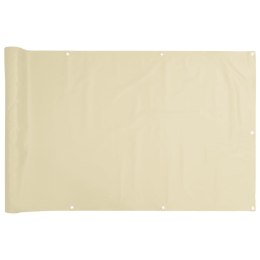 OSŁONA NA OGRODZENIE KREMOWA 300X75M PVC