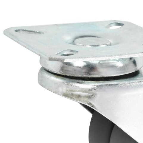 12 PODWÓJNYCH KÓŁEK SKRĘTNYCH 50MM