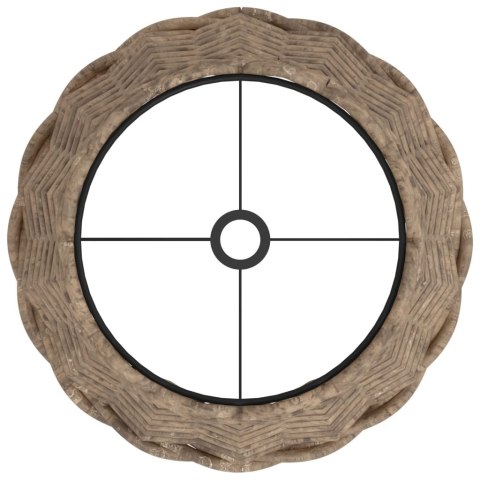 KLOSZ DO LAMPY BRĄZOWY Ø20X15CM WIKLINA