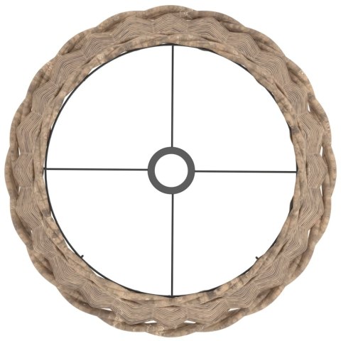 KLOSZ DO LAMPY BRĄZOWY Ø40X26CM WIKLINA