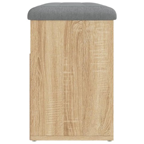 ŁAWKA NA BUTY DĄB SONOMA 82X32X45,5CM