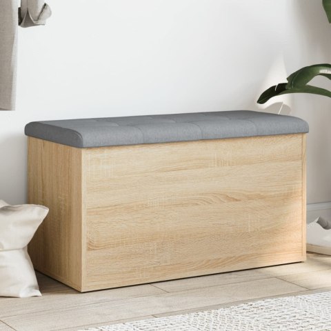 ŁAWKA ZE SCHOWKIEM DĄB SONOMA 82X42X45CM