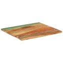 PROSTOKĄTNY BLAT STOŁU 70X80CM 25-27MM LITE DREWNO Z ODZYSKU