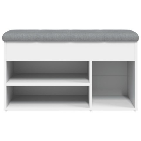 ŁAWKA NA BUTY BIAŁA 82X32X45,5CM