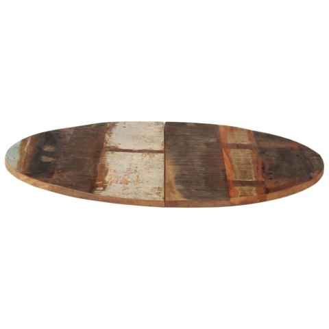 OKRĄGŁY BLAT STOŁU 70CM 15-16MM LITE DREWNO ODZYSKANE