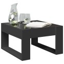 STOLIK KAWOWY Z LED INFINITY CZARNY 50X53X30CM