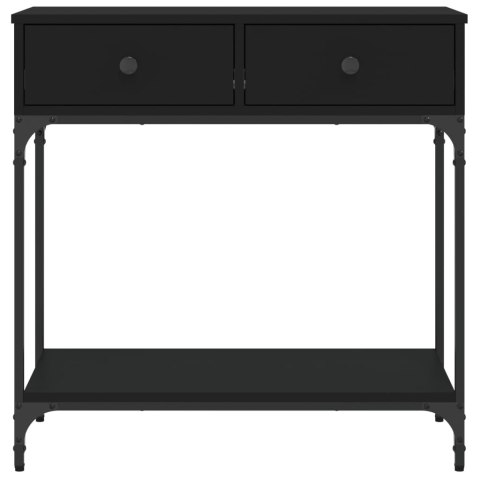 STOLIK KONSOLOWY CZARNY 75X34,5X75CM