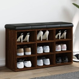 ŁAWKA NA BUTY BRĄZOWY DĄB 82X32X50CM