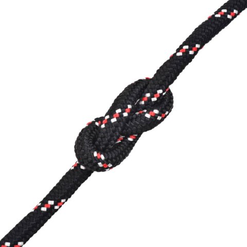 LINKA ŻEGLARSKA Z POLIPROPYLENU 16MM 50M CZARNA