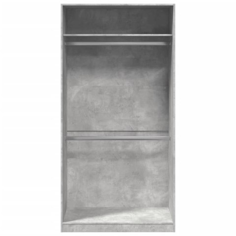 SZAFA KOLOR BETONOWY SZARY 100X50X200CM