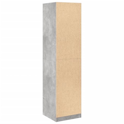 SZAFA KOLOR BETONOWY SZARY 50X50X200CM