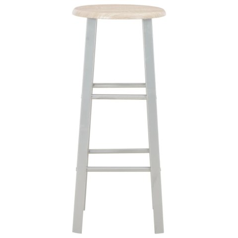 3-CZĘŚCIOWY ZESTAW MEBLI BAROWYCH DREWNO I STAL