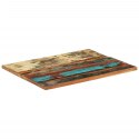 PROSTOKĄTNY BLAT STOŁU 60X80CM 25-27MM LITE DREWNO Z ODZYSKU