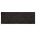 NAKŁADKI NA SCHODY 15 SZT. IGŁOWANE 65X21X4CM CIEMNOBRĄZOWE