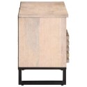 SZAFKA POD TELEWIZOR 100X34X46CM LITE DREWNO MANGO