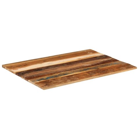 PROSTOKĄTNY BLAT DO STOŁU 60X80CM 15-16MM DREWNO Z ODZYSKU