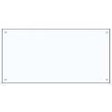 PANEL OCHRONNY DO KUCHNI PRZEZROCZYSTY 100X50CM SZKŁO